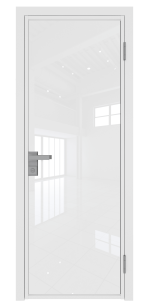 Дверь межкомнатная Profildoors 1AG Белый матовый RAL9003