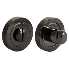 LUX-WC-R2 NIN, завертка сантехническая, цвет - черный никель