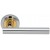 CALLA R2 COT, ручка дверная, цвет - глянцевый хром/золото