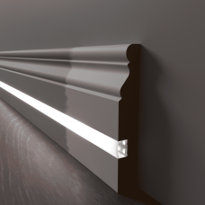 Плинтус c LED-подстветкой LW Decor Джорджия