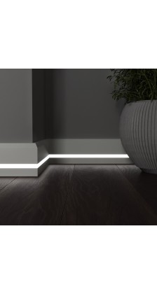 Плинтус c LED-подстветкой LW Decor Джерси