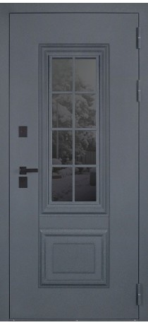 Входная дверь АСД Терморазрыв 3К Арктика со стеклопакетом
