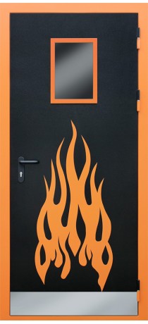 Противопожарная дверь АСД