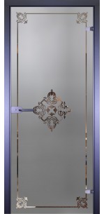 Стеклянная дверь АКМА Mirra Рамка-1