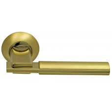 Дверная ручка Archie Sillur 94A S.Gold/P.Gold матовое золото / золото блестящее
