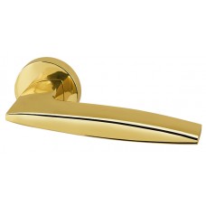 Дверная ручка Armadillo раздельная R.URB52.SQUID GOLD-24 золото 24К