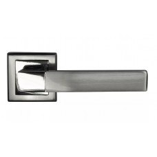 Дверная ручка Bussare STRICTO A-67-30 CHROME/S.CHROME (никель)