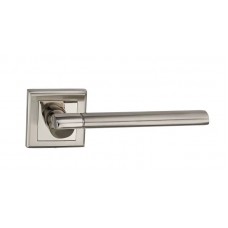 Дверная ручка Bussare ELEVADO A-63-30 CHROME/S.CHROME (никель)