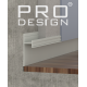 Теневой плинтус скрытого монтажа Pro Design 380 Анодированный