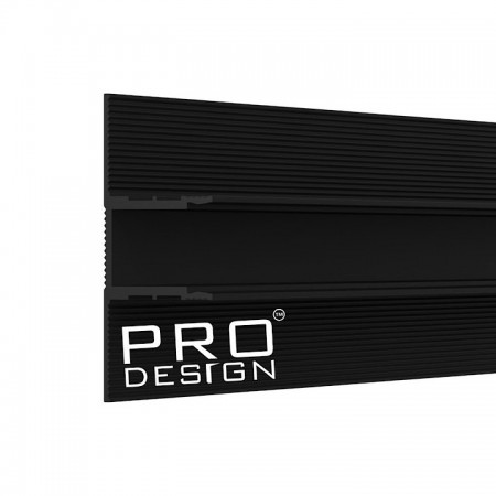 Декоративный стеновой профиль Pro Design 534 чёрный