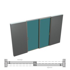 два полотна в проеме